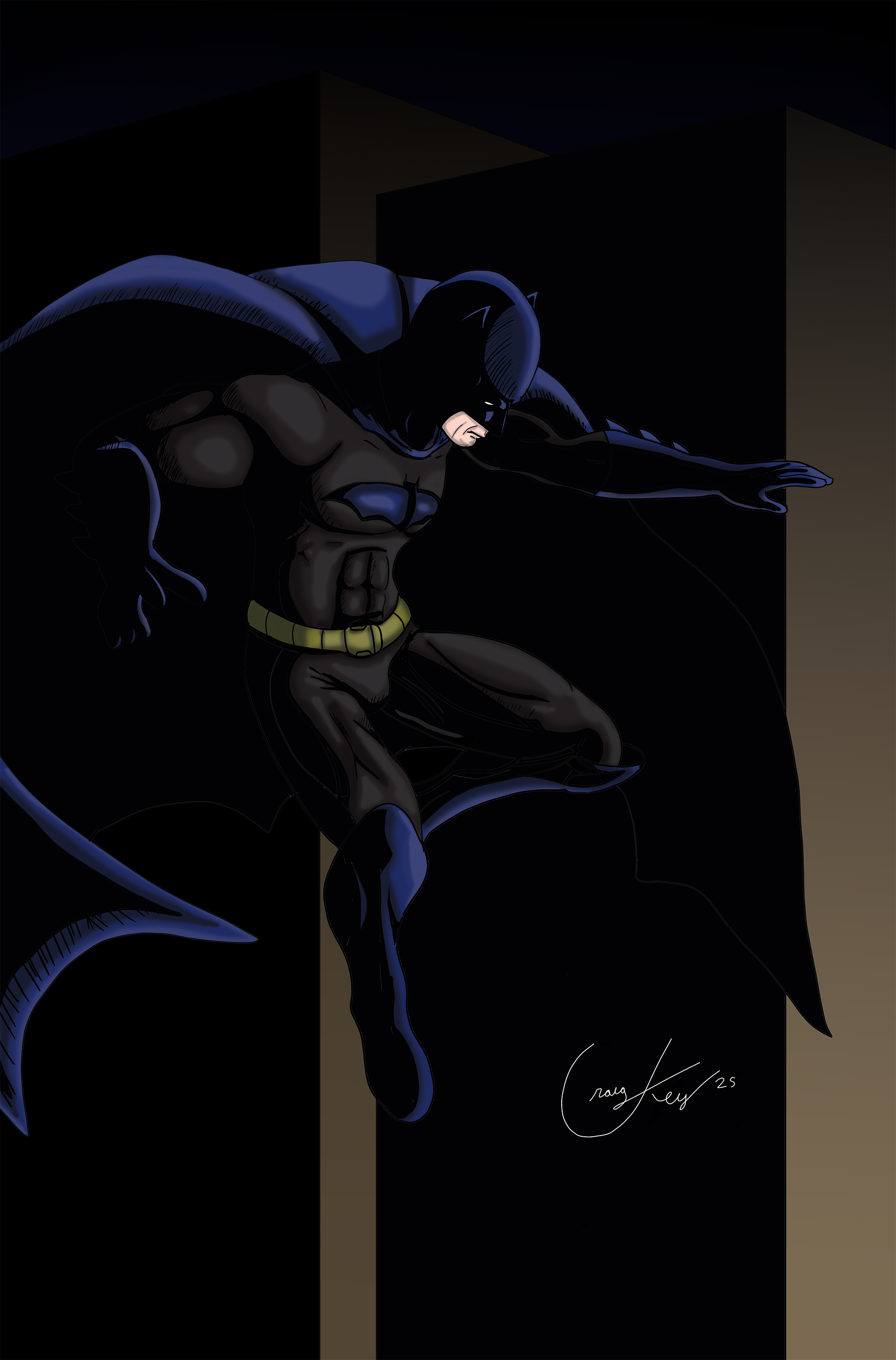 Batman Illustration